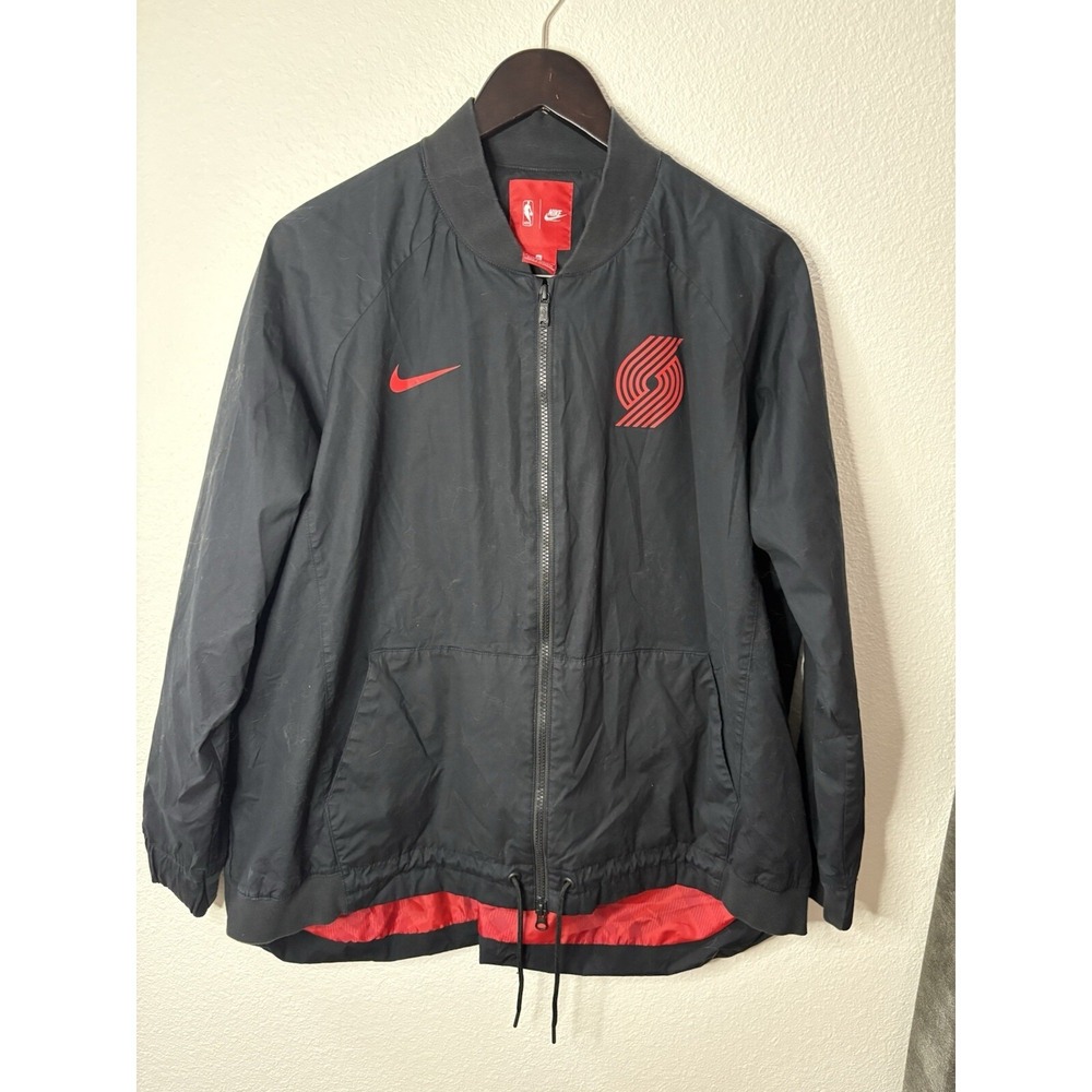 Nike X NBA Portland Trailblazers Basketball Rip City Modern Varsity Jacket XL